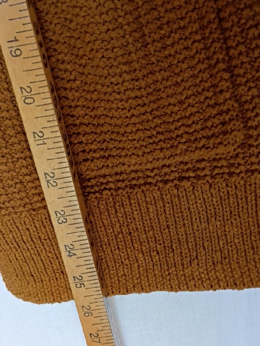 Madewell Women's  Bobble Sleeve Sycamore Cardigan Egyptian Gold Size M - Picture 8 of 10